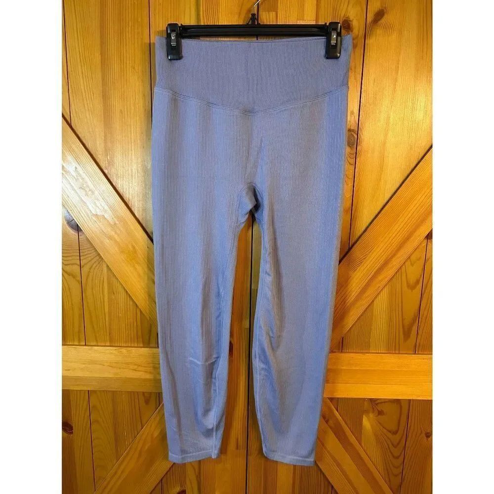 Victoria's Secret PINK Active Periwinkle High Waist 7/8 Leggings Size Medium (89